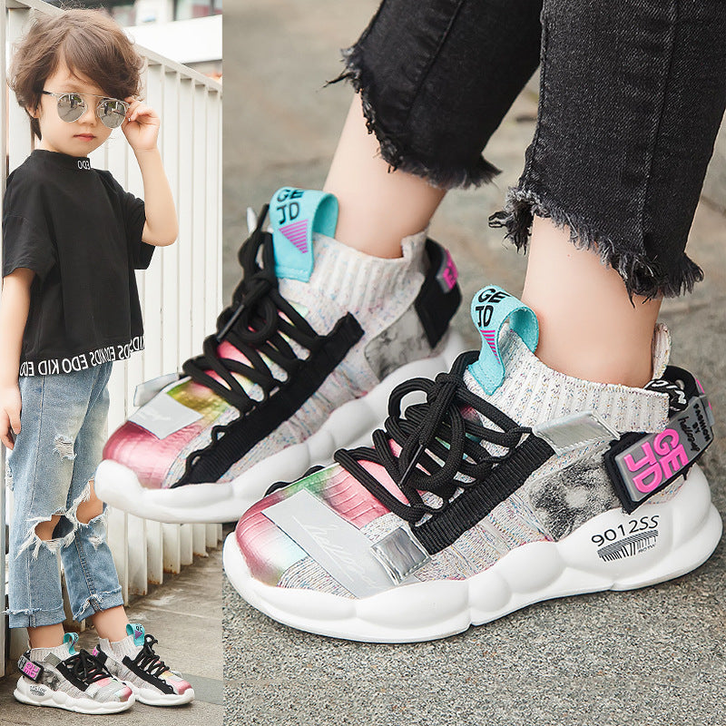 2019 Autumn Kids sneakers Girls shoes Boys Fashion Casual Children Shoes for Girl Sport Running Child Shoes Chaussure Enfant