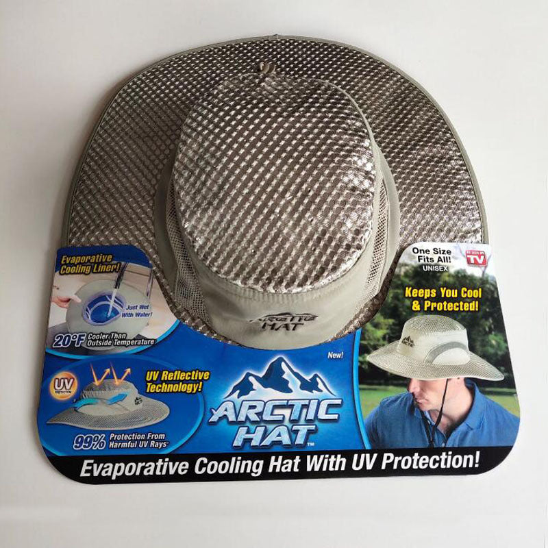 Cross-border hot sale Arctic Hat hat heatstroke cooling ice cap sunscreen cooling ice cap air conditioning cap