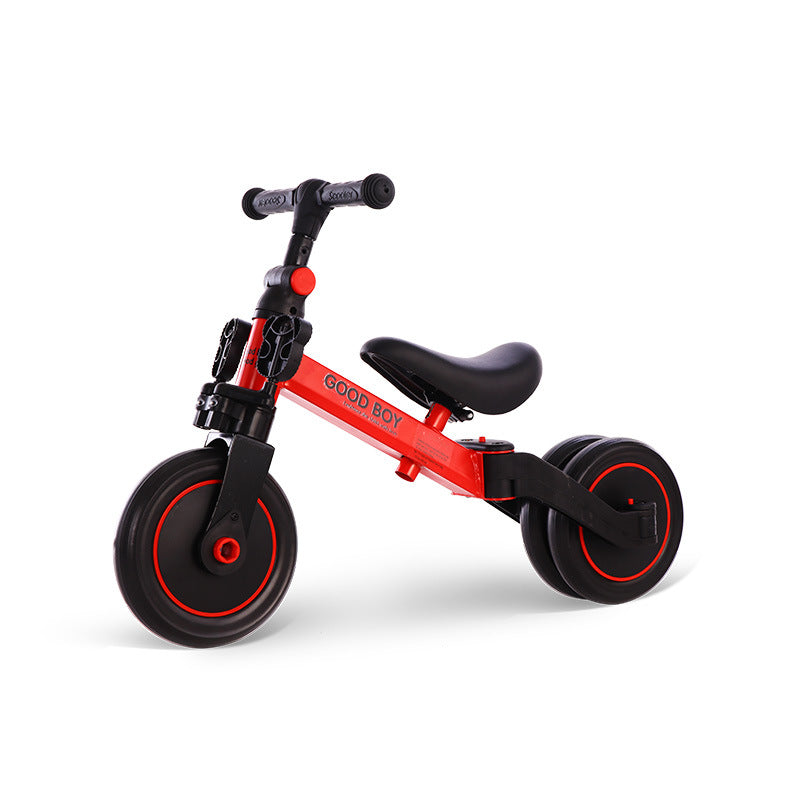 Manufacturer's new multifunctional children's tricycle bicycle scooter balance car fashion deformation three in one