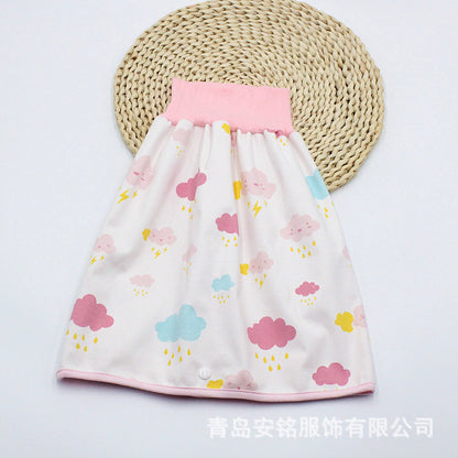 Diaper-proof skirt for infants and young children