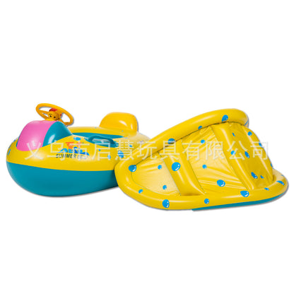 Summer Baby Swimming Pool Inflatable Swim Float Water Fun Pool Toys Swim Ring Seat Boat Kids Water Sport Swimming Ring