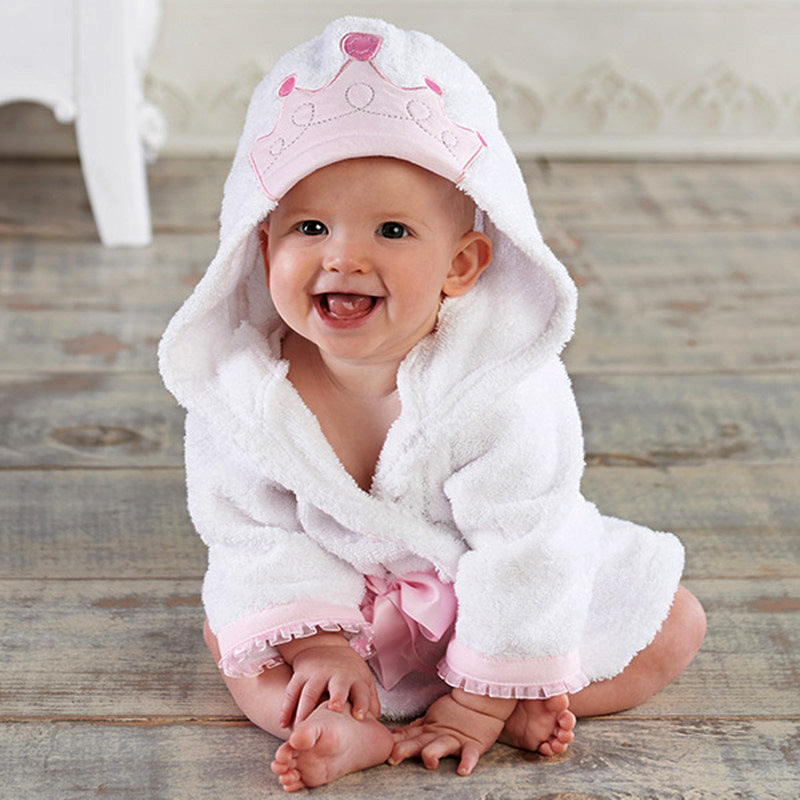 Flannel Baby Bathrobe