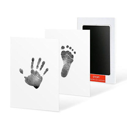 Baby Care Non-Toxic Baby Photo frame DIY Handprint Footprint Imprint Kit Baby Souvenirs Casting Clay Print Newborn Ink Pad Toys