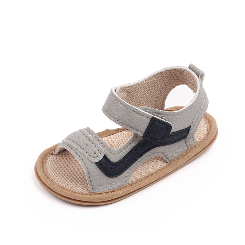 Summer baby sandals 0-12 months baby indoor rubber sole breathable toddler shoes baby shoes 2795