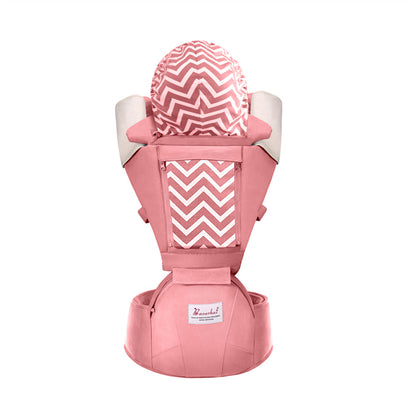 Korean version of the multi-functional front-holding shoulders four seasons breathable cool large mesh baby waist stool with a baby seat
