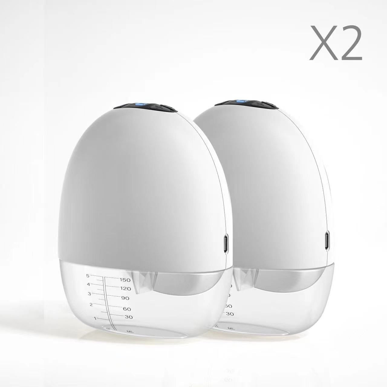 Cross-border intelligent hands-free intelligent wearable breast pump electric automatic integrated portable invisible breast collector