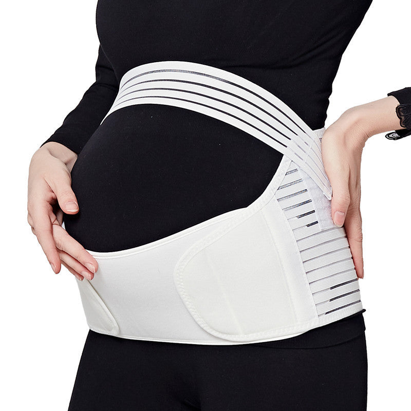 Factory spot wholesale four seasons 3-piece high-elastic breathable waist support belt for pregnant women